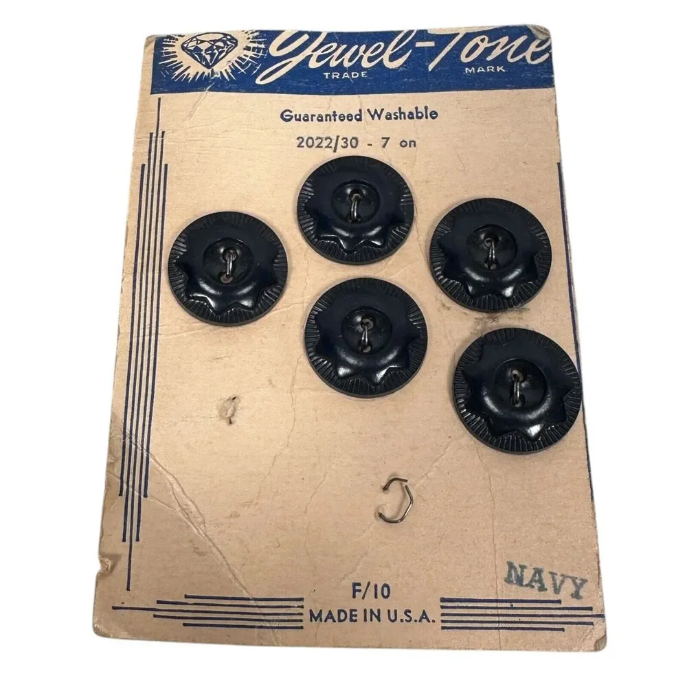 Vintage Mismatched Loose Button Lot Some Full Sets Variety Colors Sizes Sewing‎
